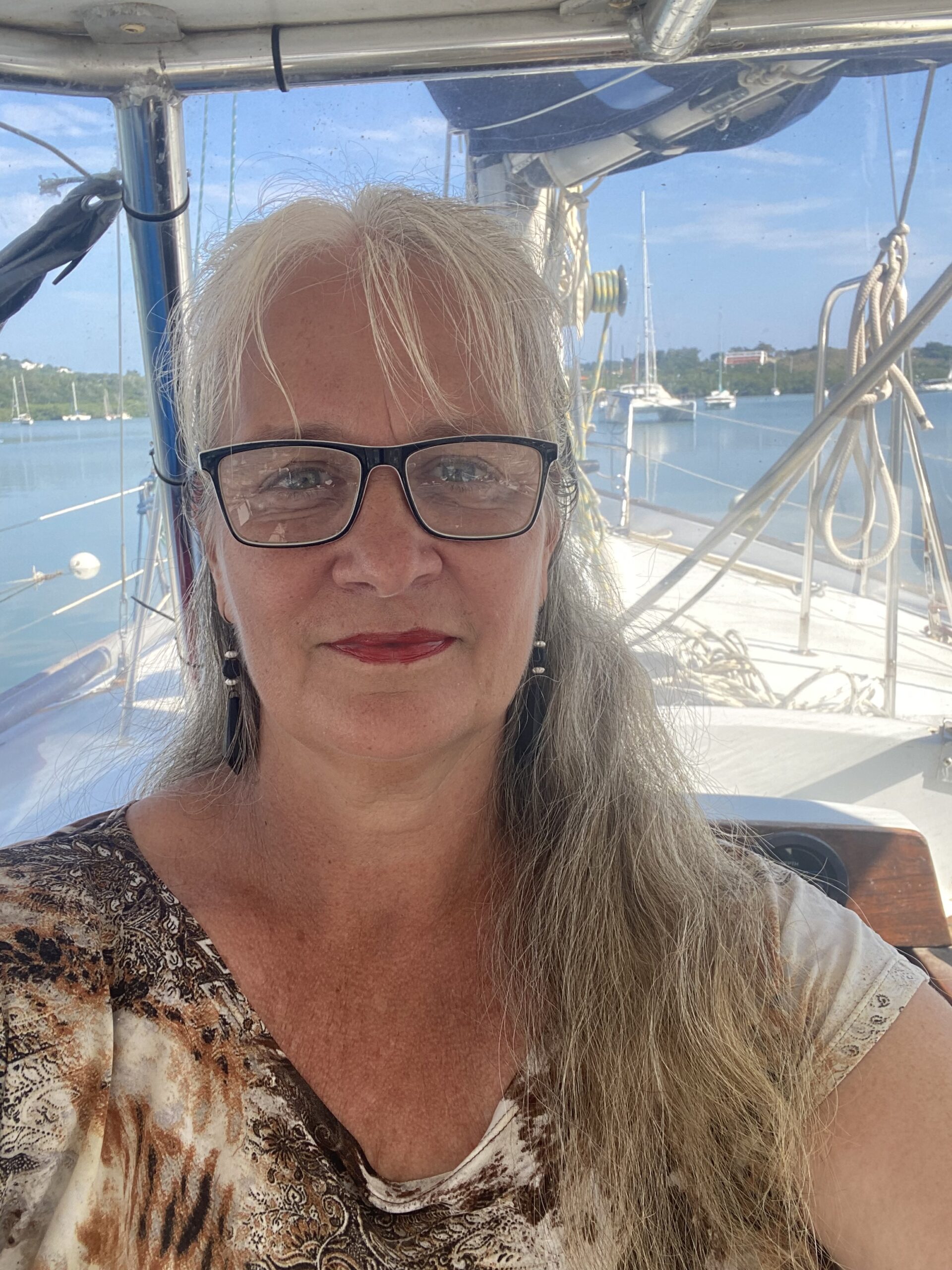 Mirjam de Wit em viagem